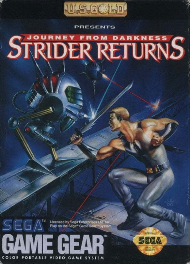 Strider Returns: Journey From Darkness - SEGA GameGear [Pre-Owned] Video Games U.S. Gold   