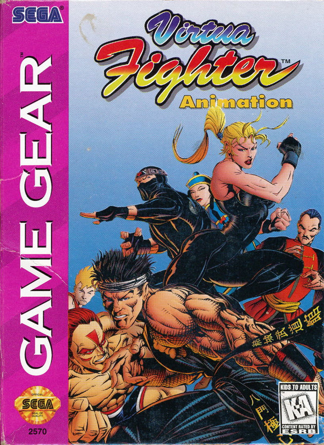 Virtua Fighter Animation - SEGA GameGear [Pre-Owned] Video Games Sega   