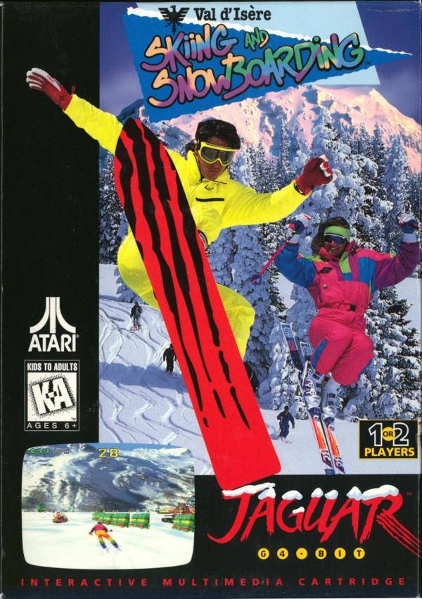 Val D'Isere Skiing and Snowboarding - Atari Jaguar [Pre-Owned] Video Games Atari Corporation   