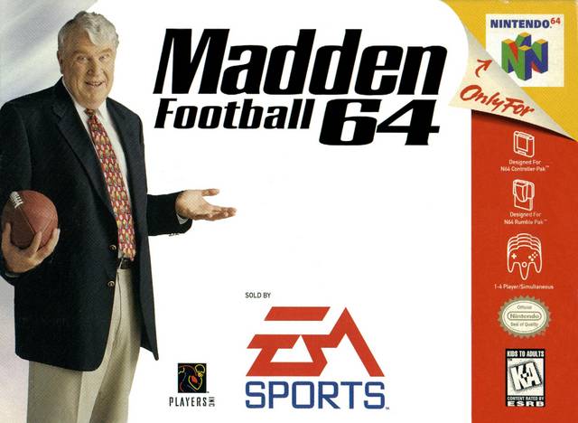 Madden Football 64 - (N64) Nintendo 64 [Pre-Owned] Video Games EA Sports   