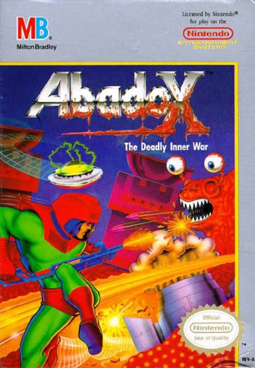 Abadox: The Deadly Inner War - (NES) Nintendo Entertainment System [Pre-Owned] Video Games Milton Bradley   