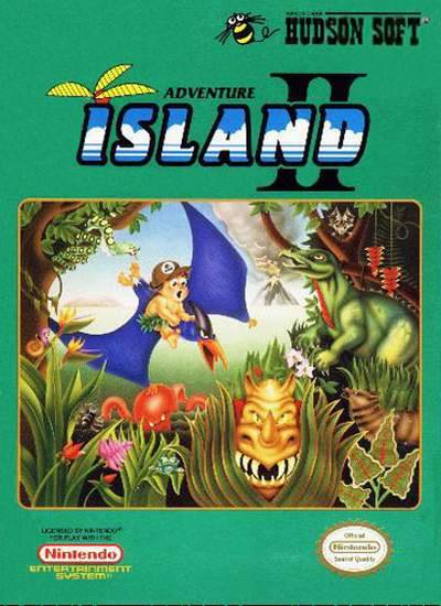Adventure Island II - (NES) Nintendo Entertainment System [Pre-Owned] Video Games Hudson   
