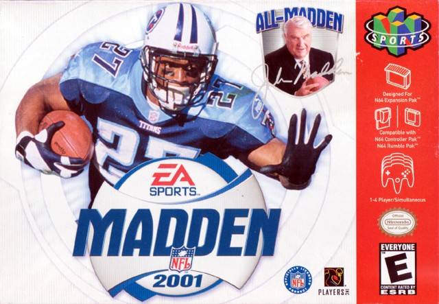 Madden NFL 2001 - Nintendo 64 [Pre-Owned] Video Games Electronic Arts Victor   