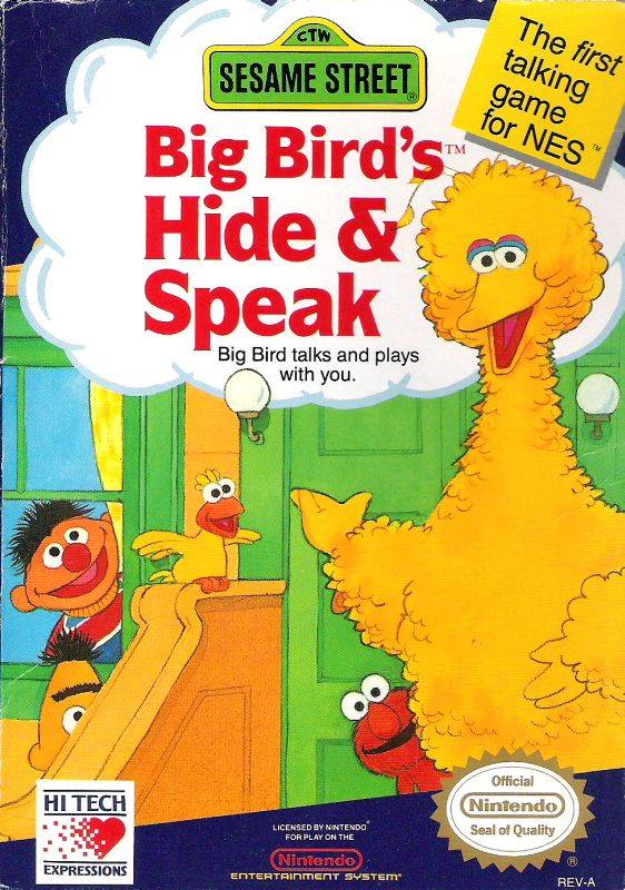 Sesame Street: Big Bird's Hide & Speak - (NES) Nintendo Entertainment System [Pre-Owned] Video Games Hi Tech Expressions   