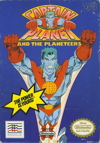Captain Planet and the Planeteers - (NES) Nintendo Entertainment System [Pre-Owned] Video Games Mindscape   
