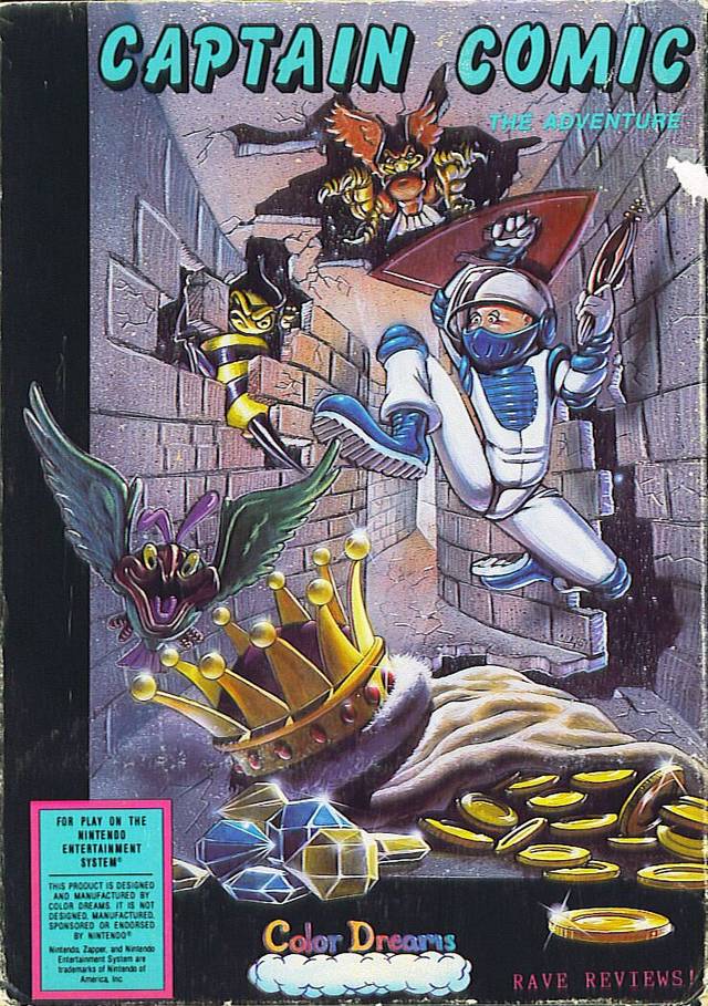 Captain Comic: The Adventure - (NES) Nintendo Entertainment System [Pre-Owned] Video Games Color Dreams   