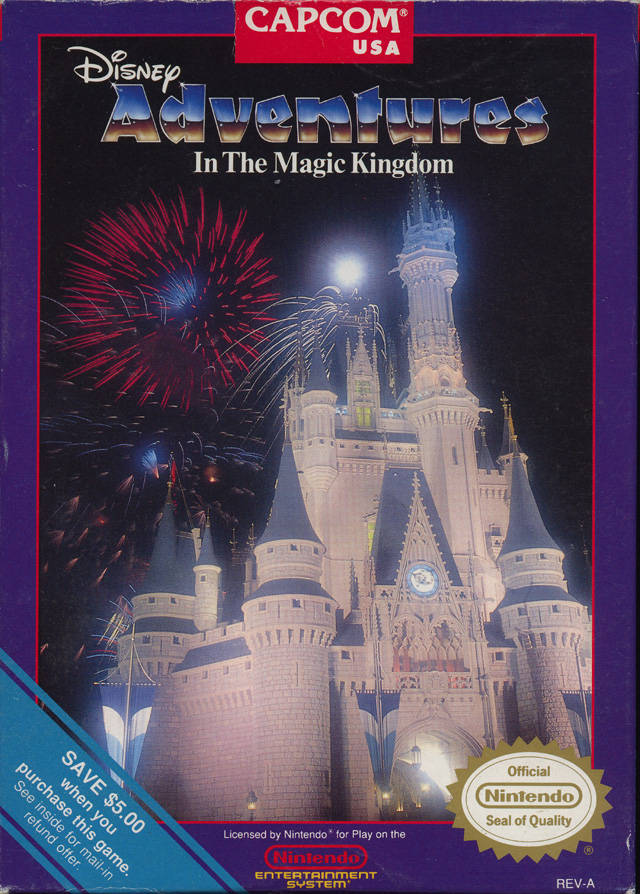 Disney Adventures in the Magic Kingdom - (NES) Nintendo