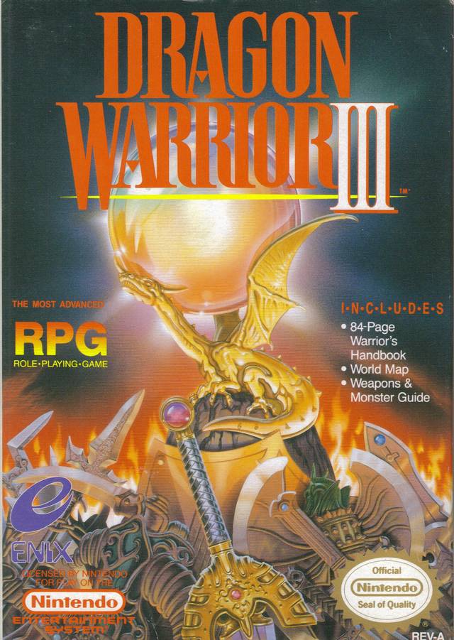 Dragon Warrior III - (NES) Nintendo Entertainment System [Pre-Owned] Video Games Enix America, Inc.   