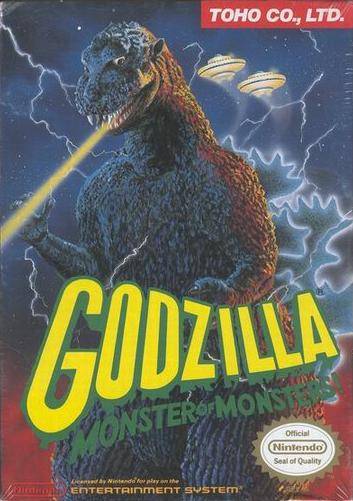 Godzilla: Monster of Monsters! - (NES) Nintendo Entertainment System  [Pre-Owned] Video Games Toho   