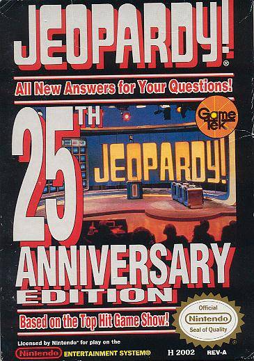 ファミリーコンピュータ - FC★JEOPARDY 25TH ANNIVERSARY EDITION NES Jeopardy! 25th Anniversary Edition - (NES) Nintendo Entertainment