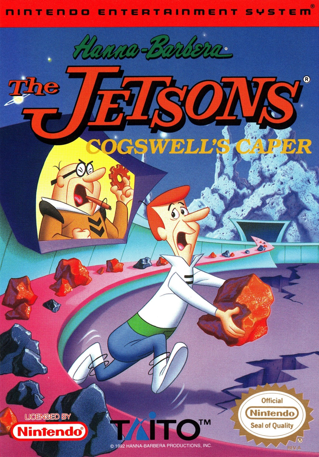 The Jetsons: Cogswell's Caper! - (NES) Nintendo Entertainment System [Pre-Owned] Video Games Taito Corporation   
