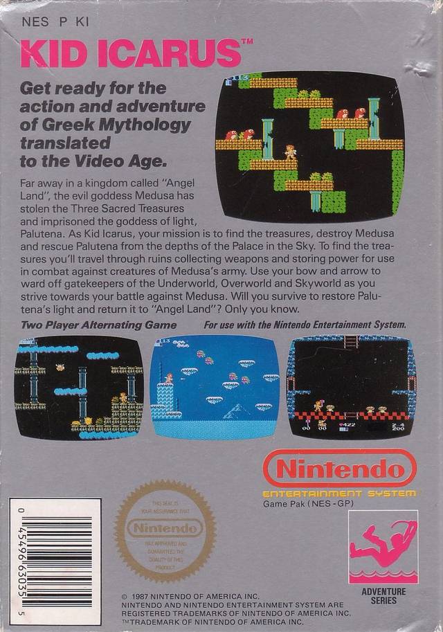 Kid Icarus - (NES) Nintendo Entertainment System [Pre-Owned] Video Games Nintendo   