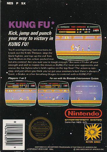 Kung Fu - (NES) Nintendo Entertainment System [Pre-Owned] Video Games Nintendo   