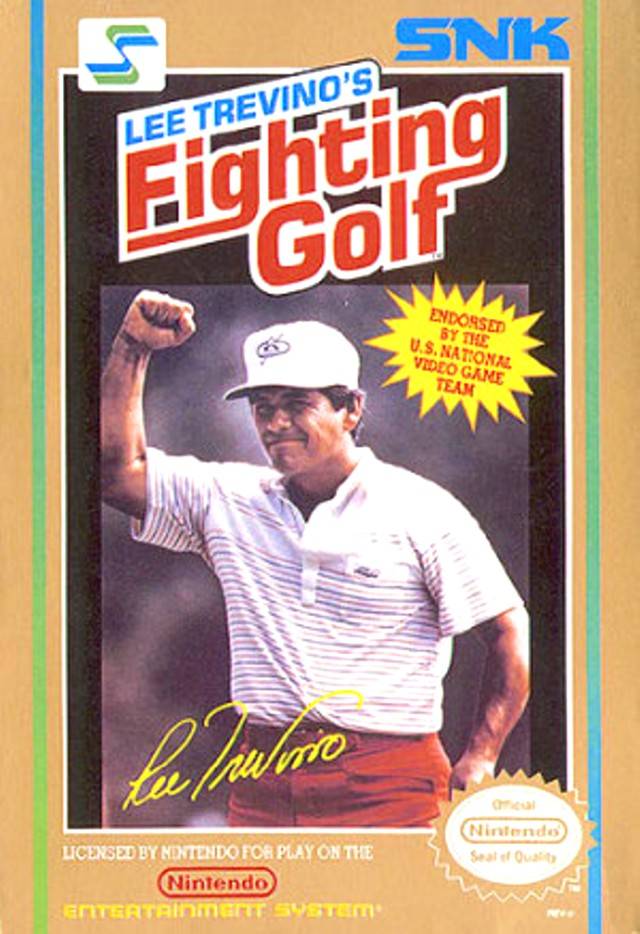 Lee Trevino's Fighting Golf - (NES) Nintendo Entertainment System [Pre-Owned] Video Games SNK   