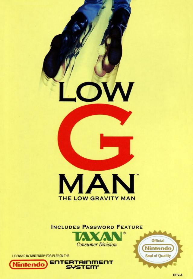 Low G Man: The Low Gravity Man - (NES) Nintendo Entertainment System [Pre-Owned] Video Games Taxan   