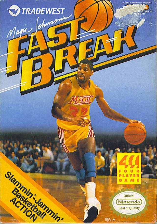 Magic Johnson's Fast Break - (NES) Nintendo Entertainment System [Pre-Owned] Video Games Tradewest   