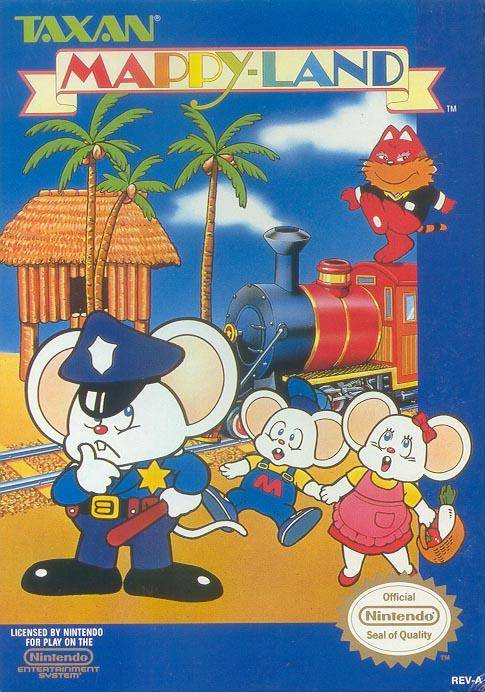Mappy-Land - (NES) Nintendo Entertainment System [Pre-Owned] Video Games Taxan   
