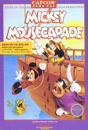 Mickey Mousecapade - (NES) Nintendo Entertainment System [Pre-Owned] Video Games Capcom   