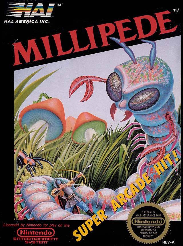 Millipede - (NES) Nintendo Entertainment System [Pre-Owned] Video Games HAL Labs   