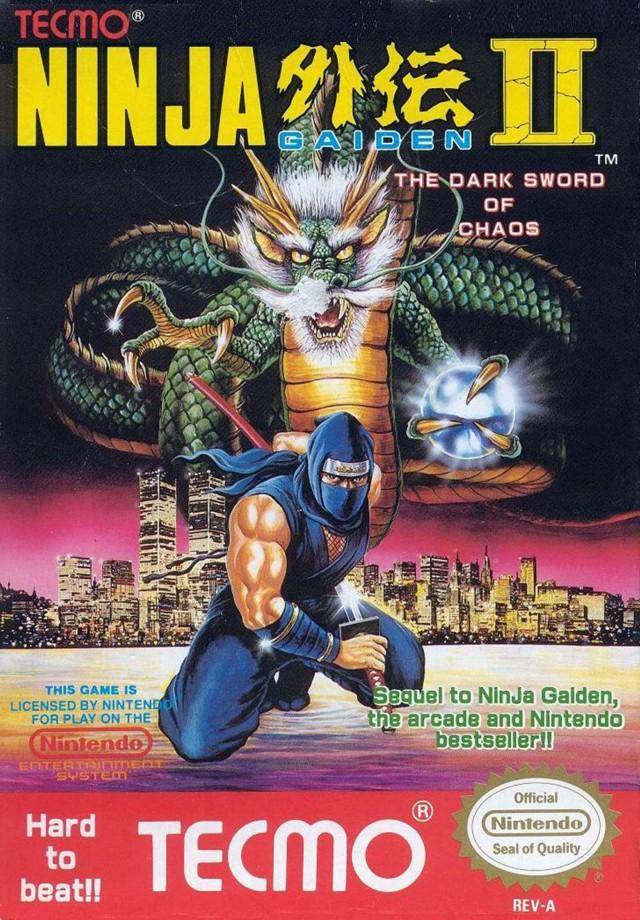 Ninja Gaiden II: The Dark Sword of Chaos - (NES) Nintendo Entertainment System [Pre-Owned] Video Games Tecmo   
