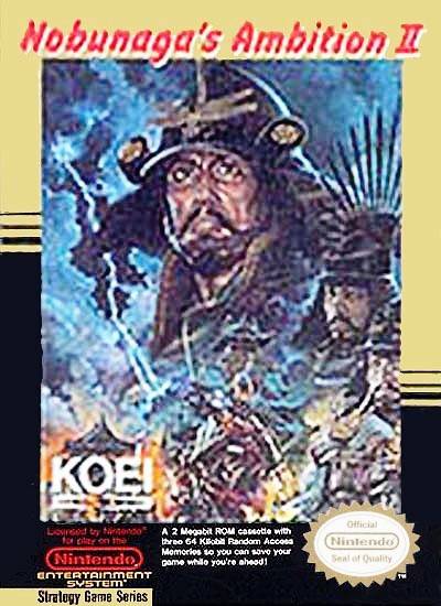 Nobunaga's Ambition II - (NES) Nintendo Entertainment System [Pre-Owned] Video Games Koei   