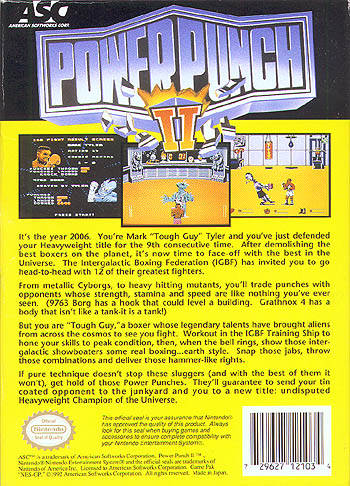 Power Punch II - (NES) Nintendo Entertainment System [Pre-Owned] Video Games American Softworks   