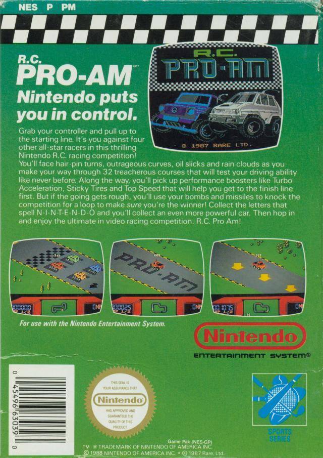 R.C. Pro-Am - (NES) Nintendo Entertainment System [Pre-Owned] Video Games Nintendo   