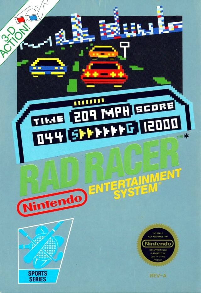 Rad Racer - (NES) Nintendo Entertainment System [Pre-Owned] Video Games Nintendo   