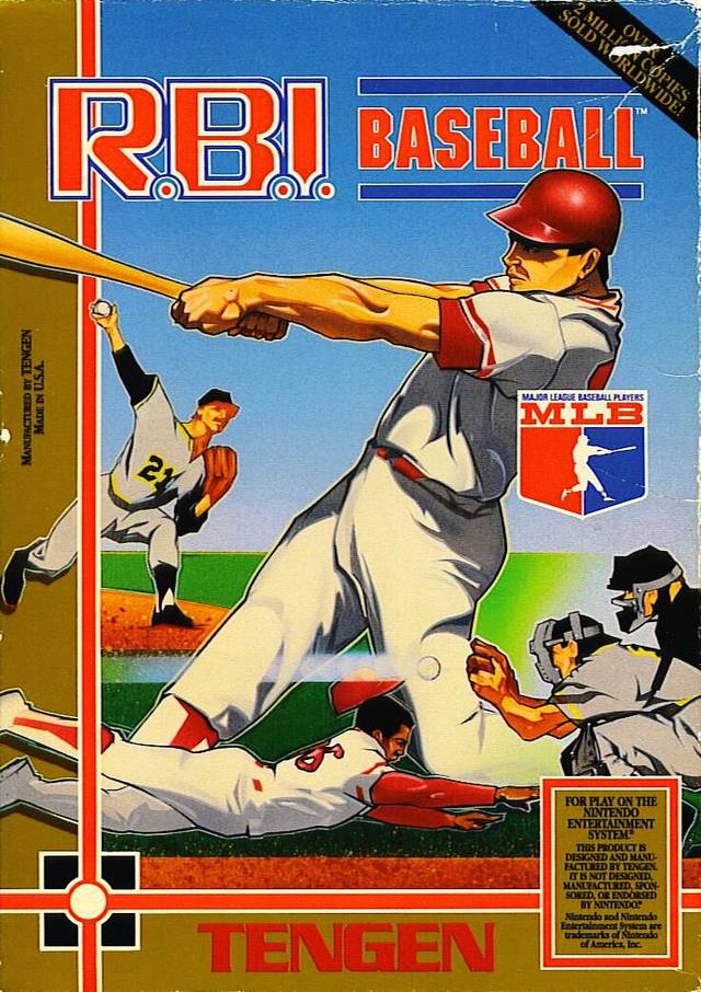 R.B.I. Baseball (Unlicensed) - (NES) Nintendo Entertainment System [Pre-Owned] Video Games Tengen   