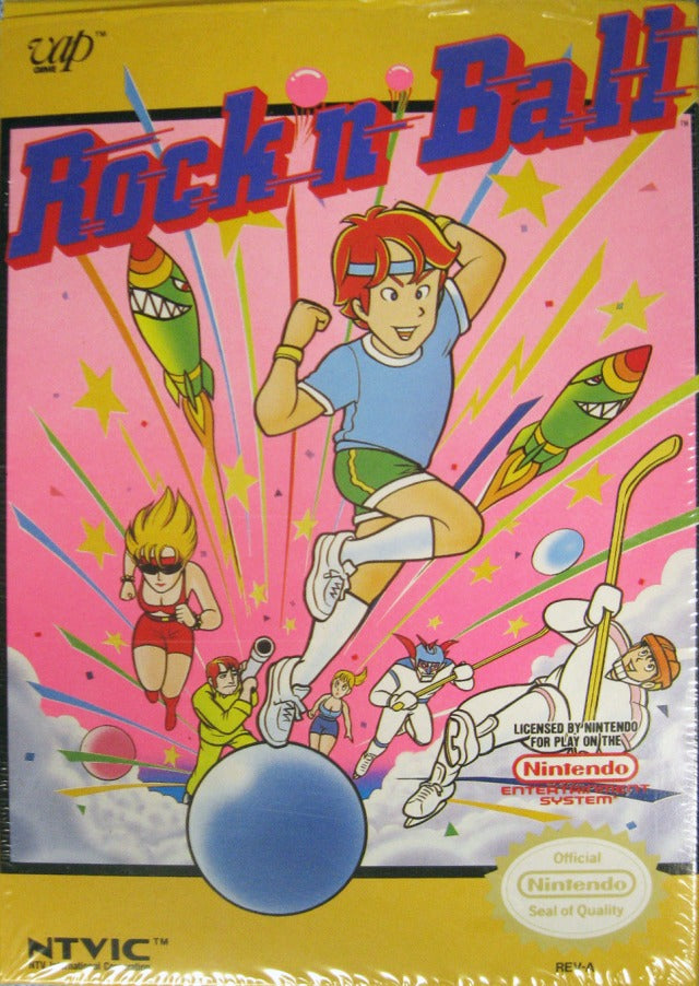 Rock'n' Ball - (NES) Nintendo Entertainment System [Pre-Owned] Video Games NTVIC   