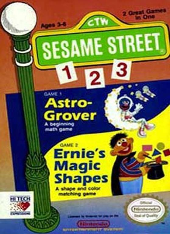 Sesame Street: 123 - (NES) Nintendo Entertainment System [Pre-Owned] Video Games Hi Tech Expressions   
