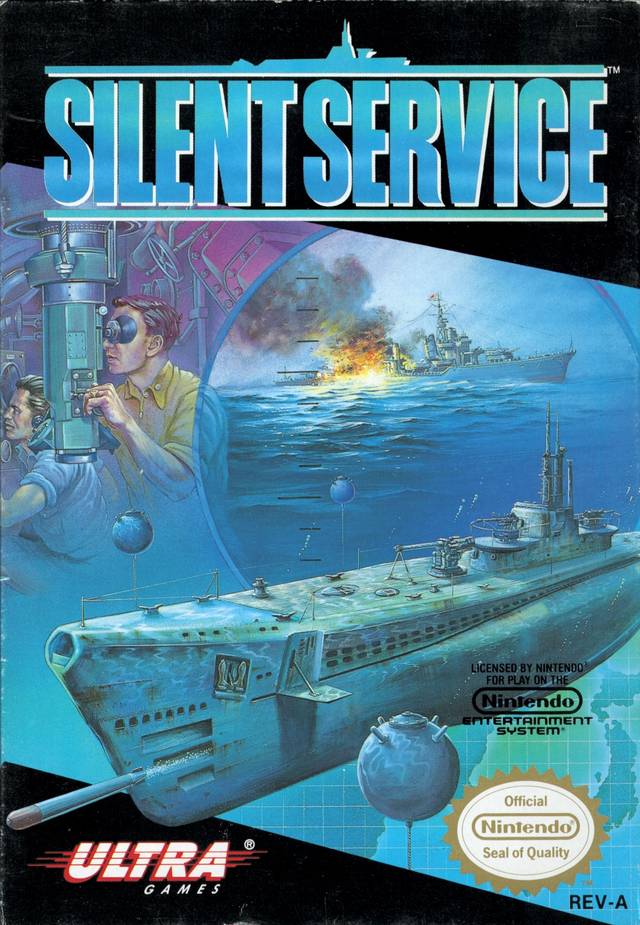 Silent Service - (NES) Nintendo Entertainment System [Pre-Owned] Video Games Ultra   