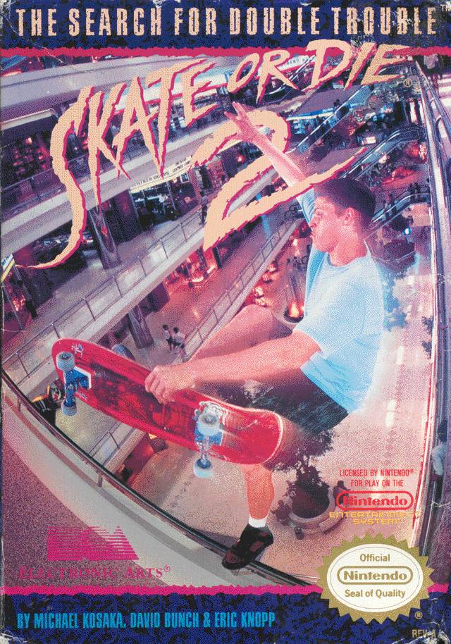 Skate or Die 2: The Search for Double Trouble - (NES) Nintendo Entertainment System [Pre-Owned] Video Games Electronic Arts   