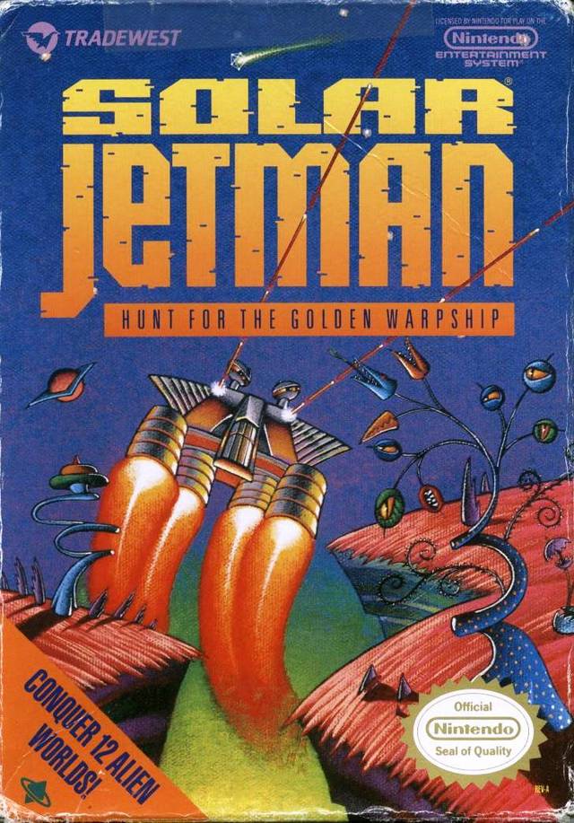 Solar Jetman: Hunt for the Golden Warpship - (NES) Nintendo Entertainment System [Pre-Owned] Video Games Tradewest   