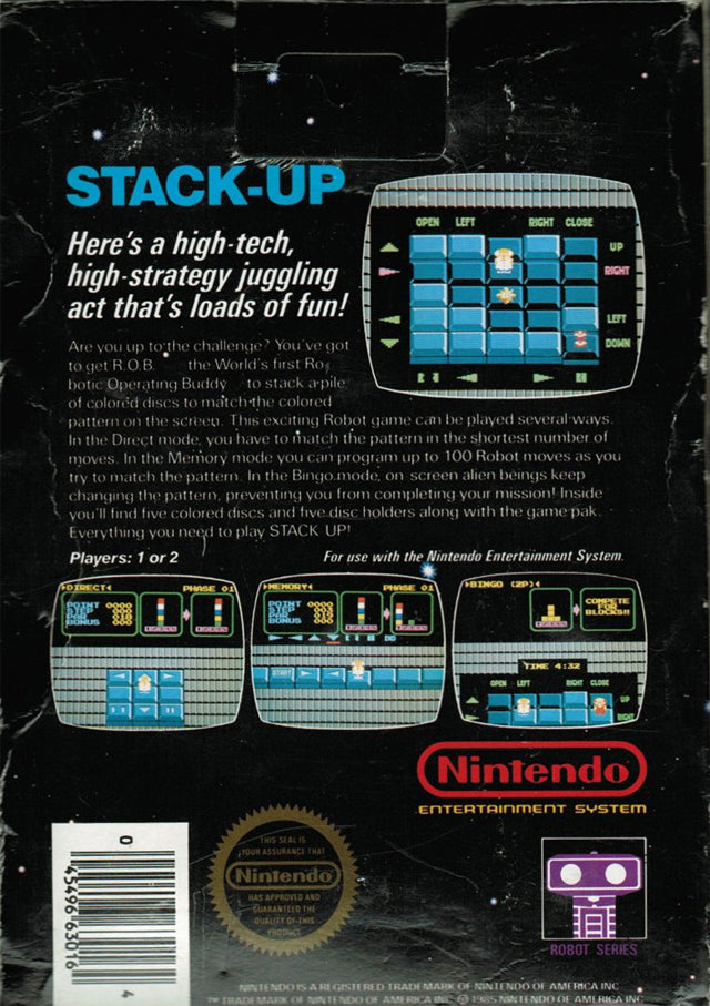 Stack-Up - (NES) Nintendo Entertainment System [Pre-Owned] Video Games Nintendo   