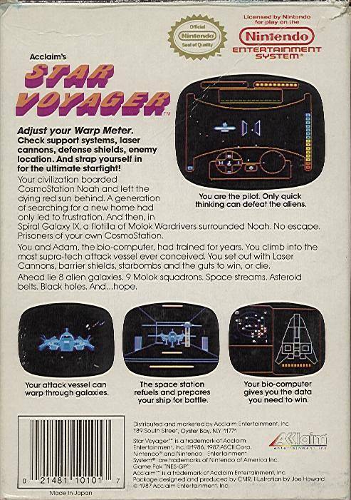 Star Voyager - (NES) Nintendo Entertainment System [Pre-Owned] Video Games Acclaim   