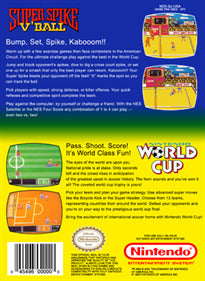 Super Spike V'Ball / Nintendo World Cup - (NES) Nintendo Entertainment System [Pre-Owned] Video Games Nintendo   