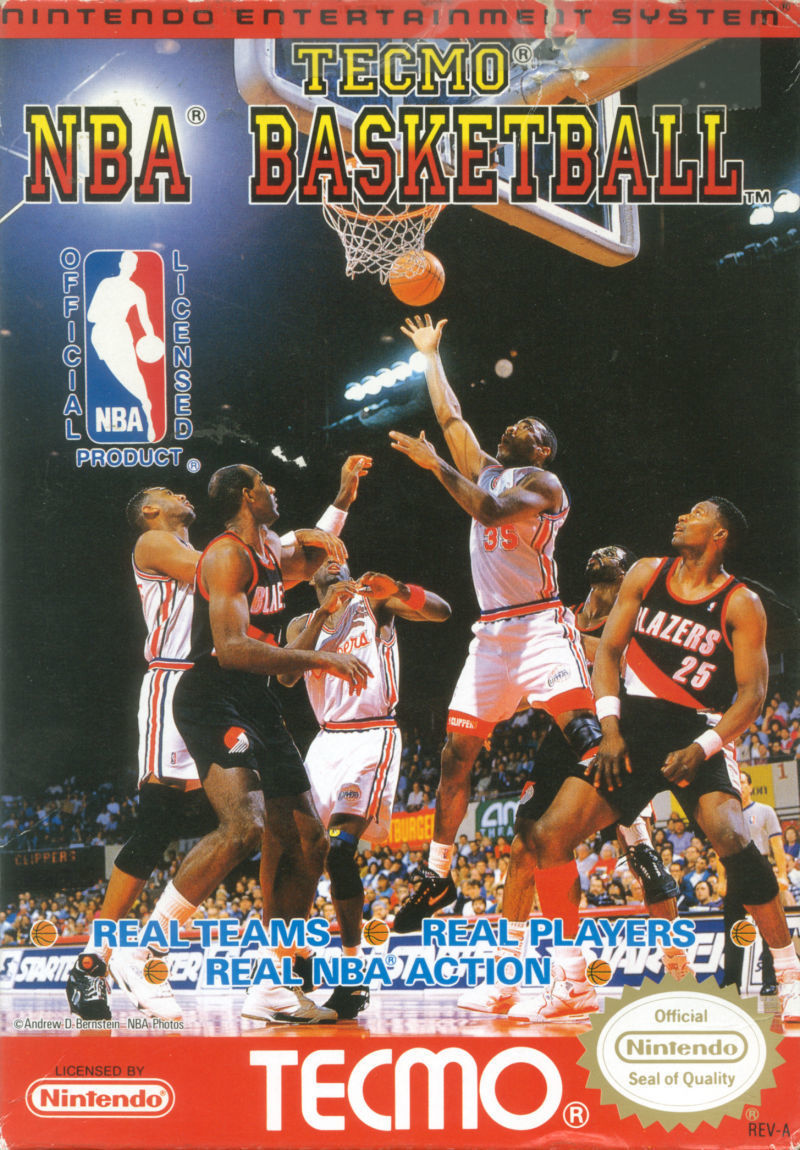 Tecmo NBA Basketball - (NES) Nintendo Entertainment System [Pre-Owned] Video Games Tecmo   
