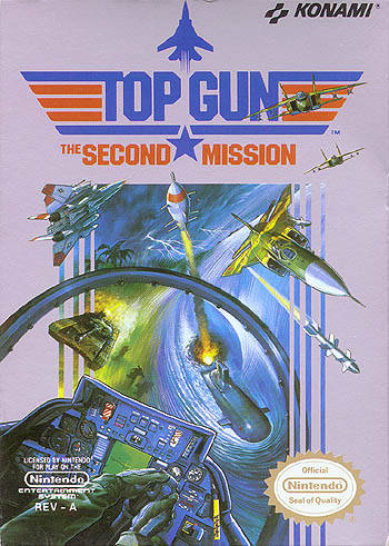 Top Gun: The Second Mission - (NES) Nintendo Entertainment System [Pre-Owned] Video Games Konami   
