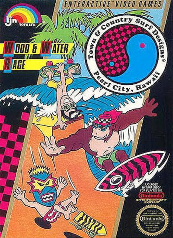 T&C Surf Designs: Wood & Water Rage - (NES) Nintendo Entertainment System [Pre-Owned] Video Games LJN Ltd.   