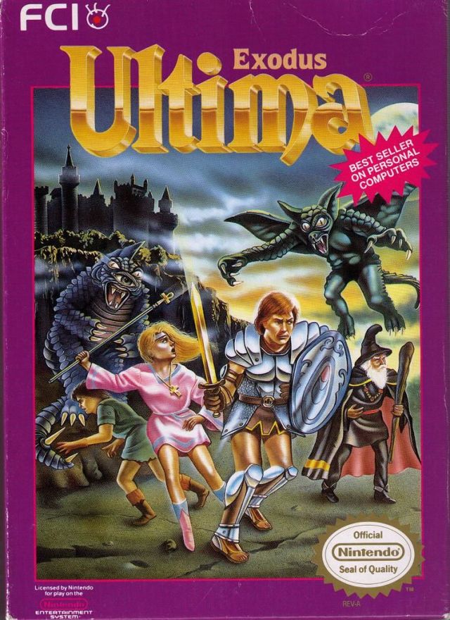 Ultima: Exodus - (NES) Nintendo Entertainment System [Pre-Owned] Video Games Pony Canyon   
