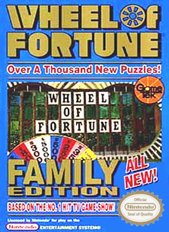 Wheel of Fortune: Family Edition - (NES) Nintendo Entertainment System [Pre-Owned] Video Games GameTek   