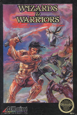 Wizards & Warriors - (NES) Nintendo Entertainment System [Pre-Owned] Video Games Acclaim   