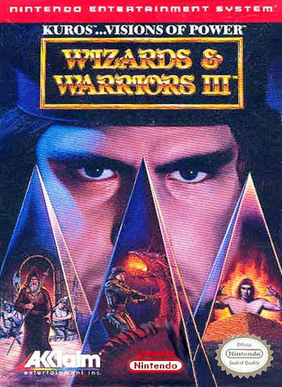 Wizards & Warriors III: Kuros: Visions of Power - (NES) Nintendo Entertainment System [Pre-Owned] Video Games Acclaim   