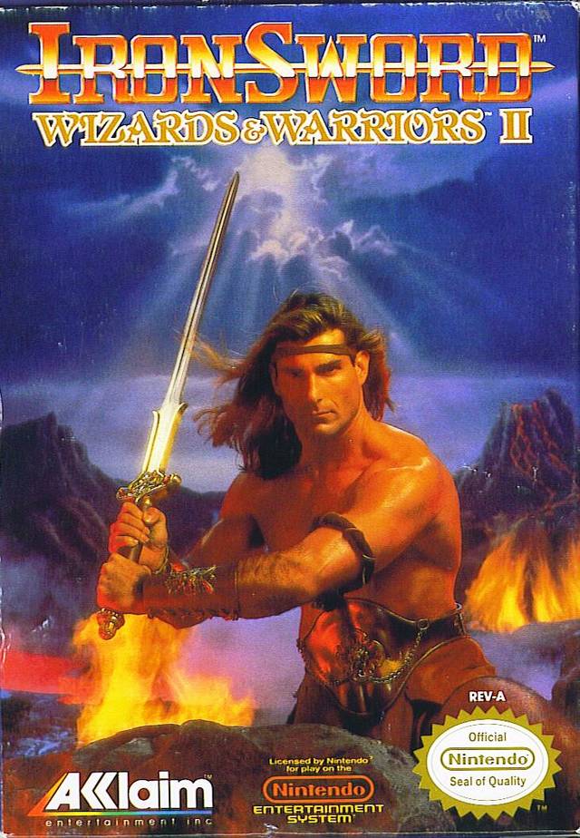 IronSword: Wizards & Warriors II - (NES) Nintendo Entertainment System [Pre-Owned] Video Games Acclaim   