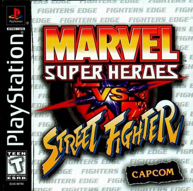 Marvel Super Heroes vs. Street Fighter - (PS1) PlayStation 1 [Pre-Owned] Video Games Capcom   