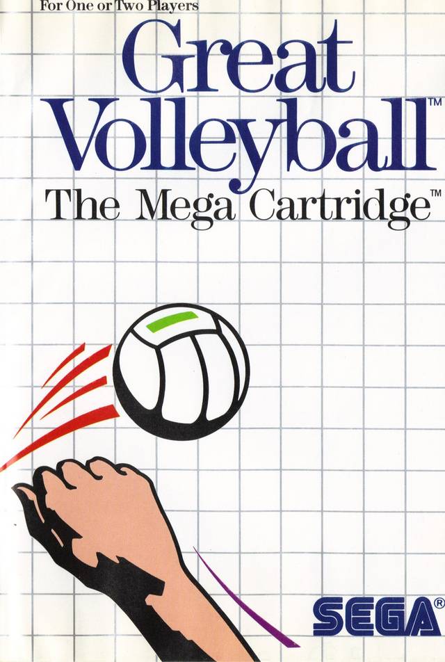 Great Volleyball - SEGA Master System [Pre-Owned] Video Games Sega   