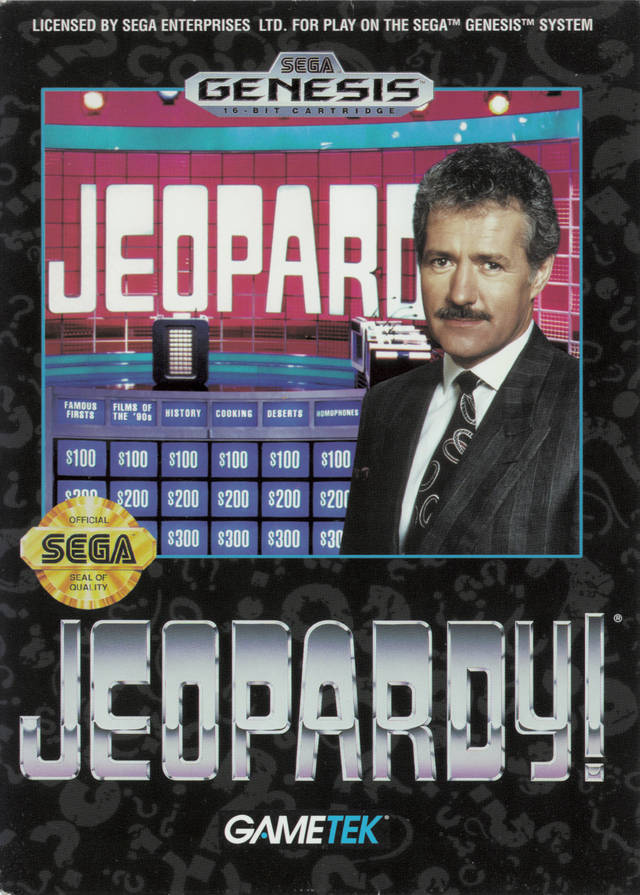 Jeopardy! - (SG) SEGA Genesis [Pre-Owned] Video Games GameTek   
