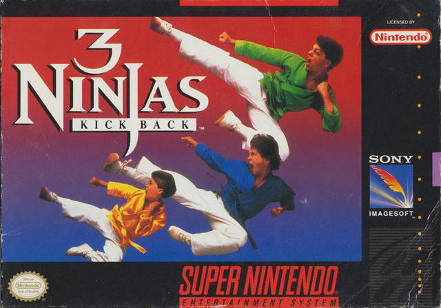 3 Ninjas Kick Back - (SNES) Super Nintendo [Pre-Owned] | J&L Game
