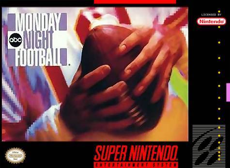 ABC Monday Night Football - (SNES) Super Nintendo [Pre-Owned] Video Games Data East   